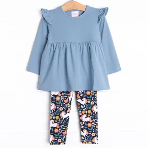 Unicorn Utopia Legging Set, Blue