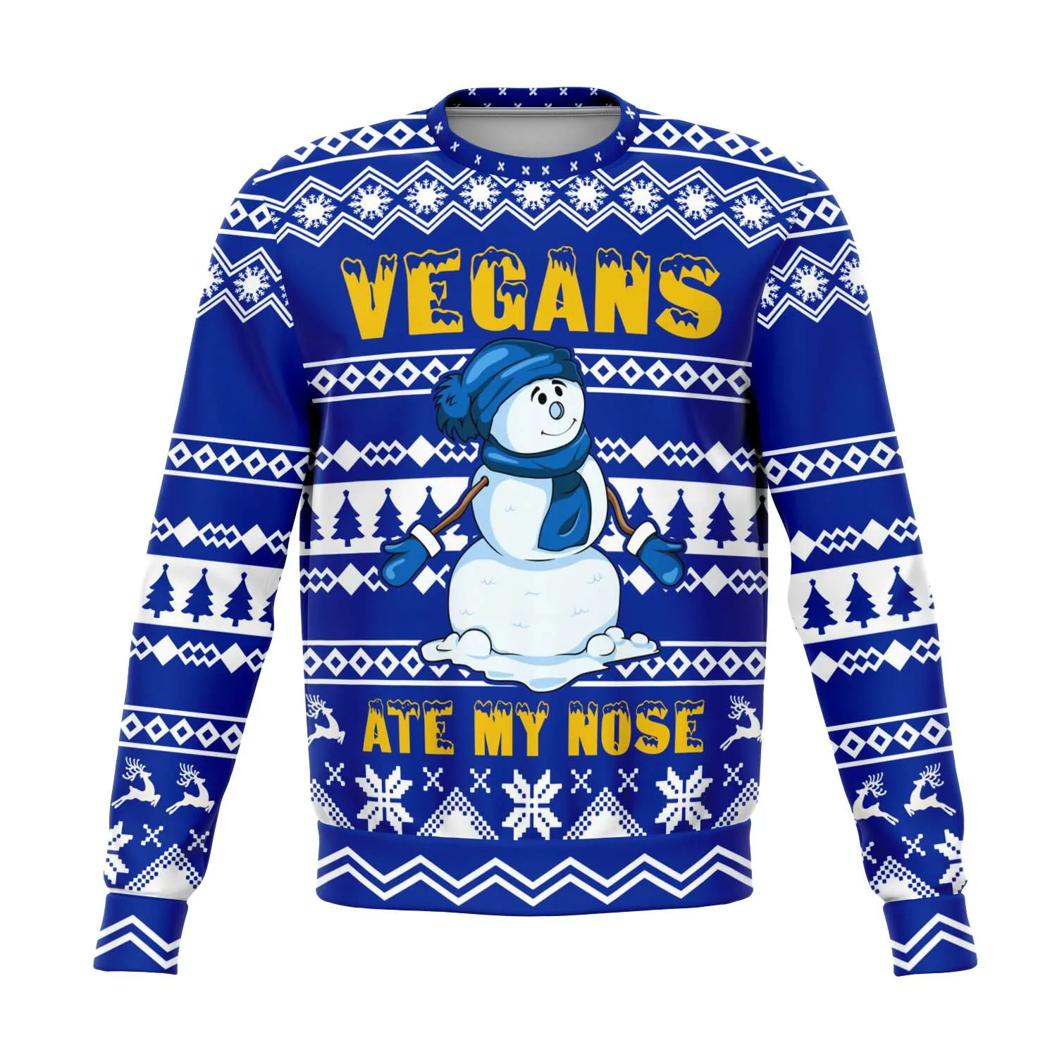 Vegans ate my Nose - Athletic Sweatshirt