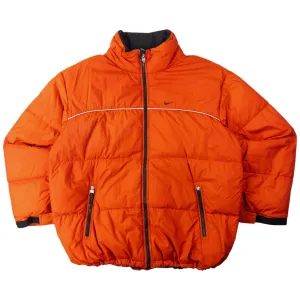 Vintage Nike Zip Up Puffer Jacket Size L