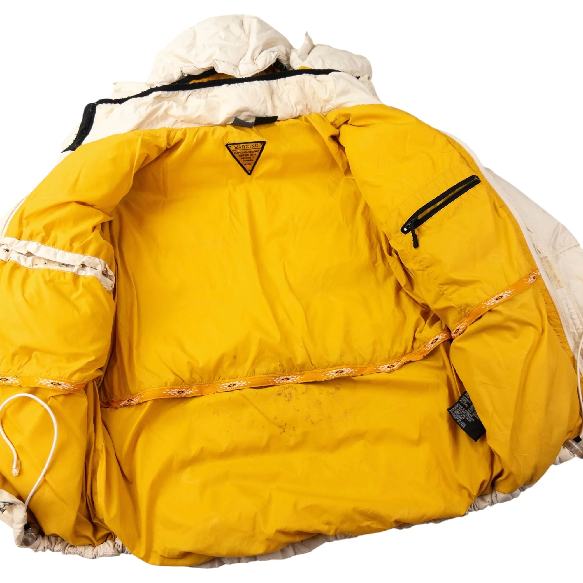 Vintage Oakley Zip Up Puffer Snowboarding Jacket Size S