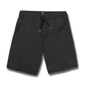 VOLCOM BOYS UNDERSTONED EW HYBRID SHORT BLACK