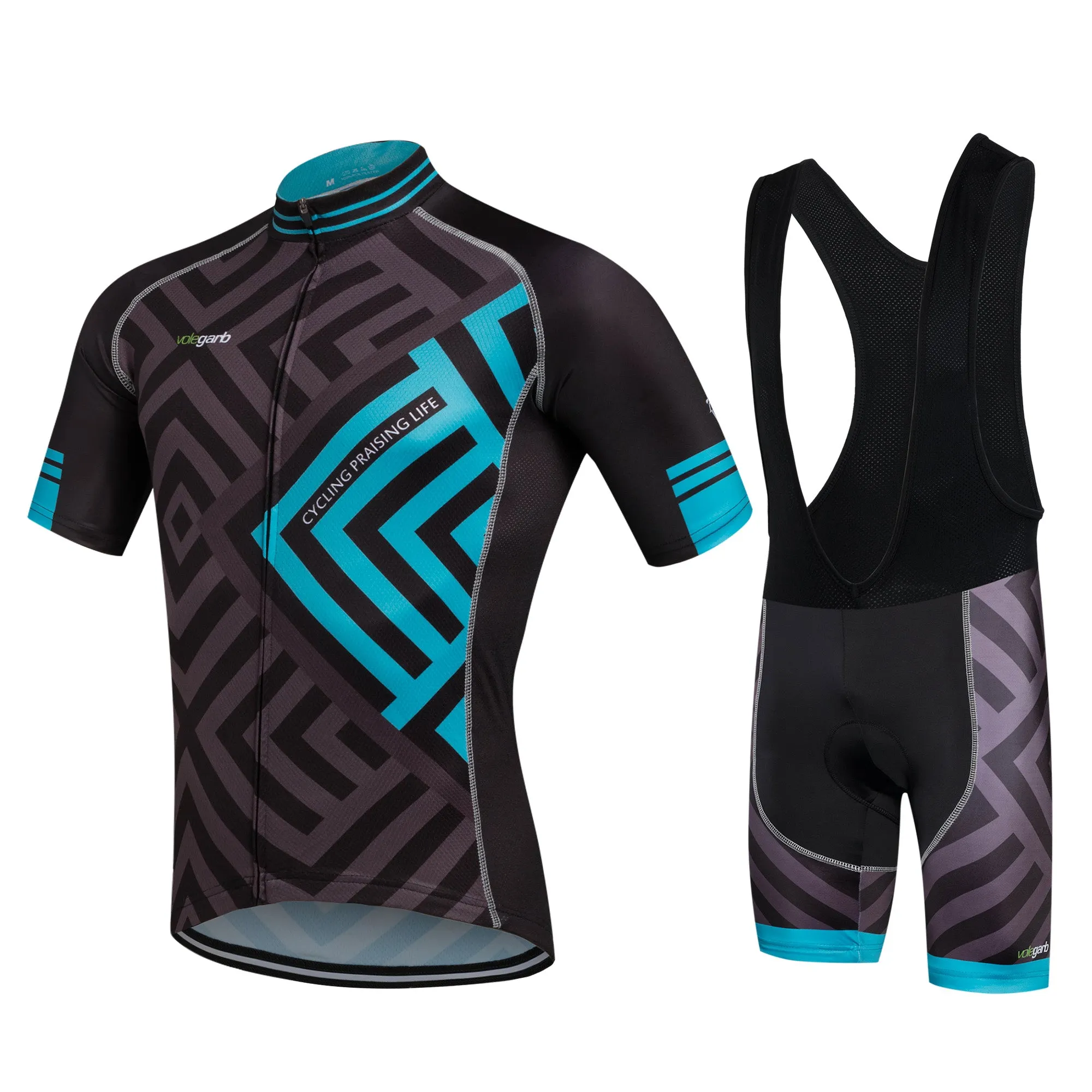 VOLEGARB BS-016 SHORT SLEEVE JERSEY & BIB SHORTS SET|VOLEGARB BS-016 半袖サイクルジャージ＆ビブショーツ上下セット