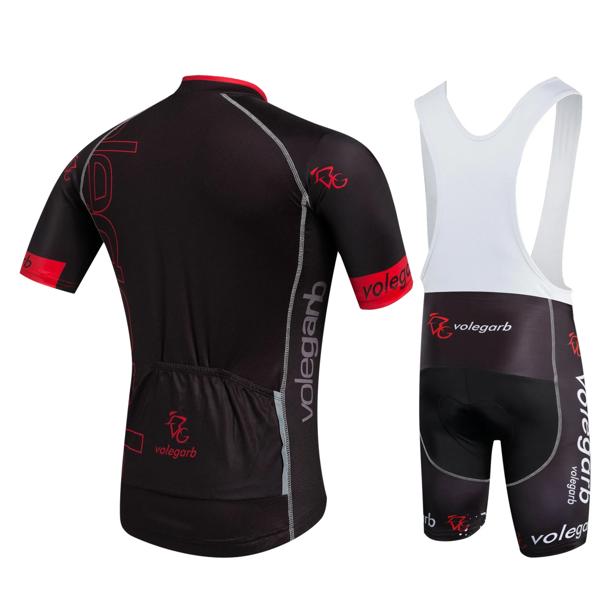 VOLEGARB BS-022 SHORT SLEEVE JERSEY & BIB SHORTS SET|VOLEGARB BS-022 半袖サイクルジャージ＆ビブショーツ上下セット