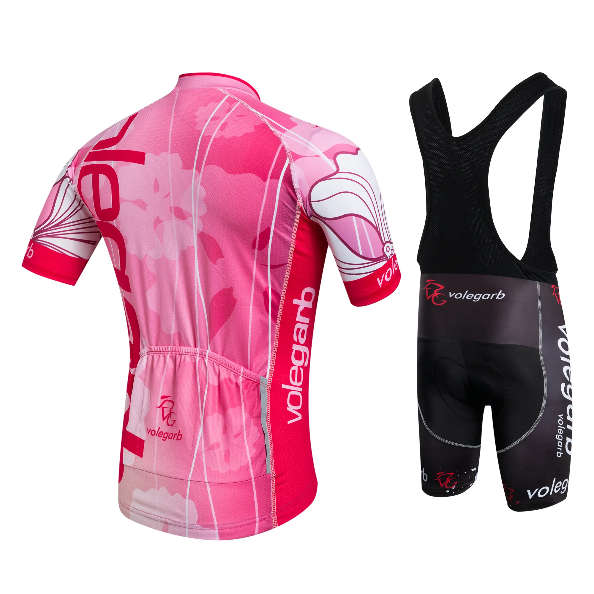 VOLEGARB BS-024 SHORT SLEEVE JERSEY & BIB SHORTS SET|VOLEGARB BS-024 半袖サイクルジャージ＆ビブショーツ上下セット
