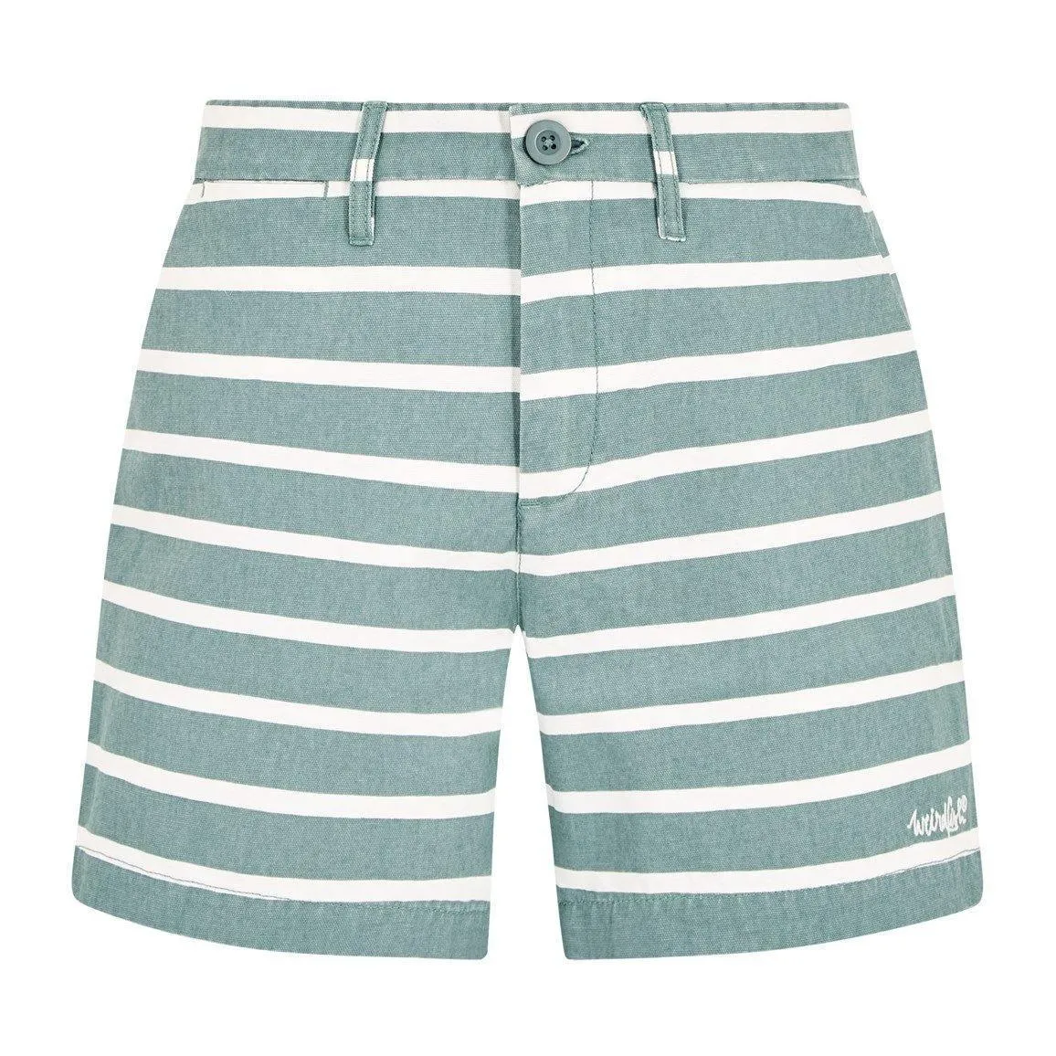 Weird Fish Zula Printed Cotton Shorts Arona