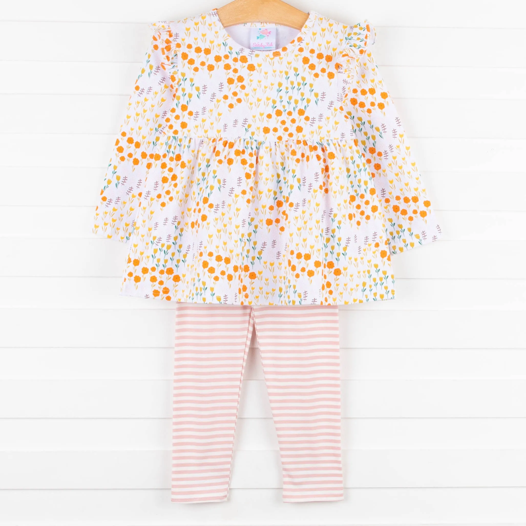 Wildflower Legging Set, Pink