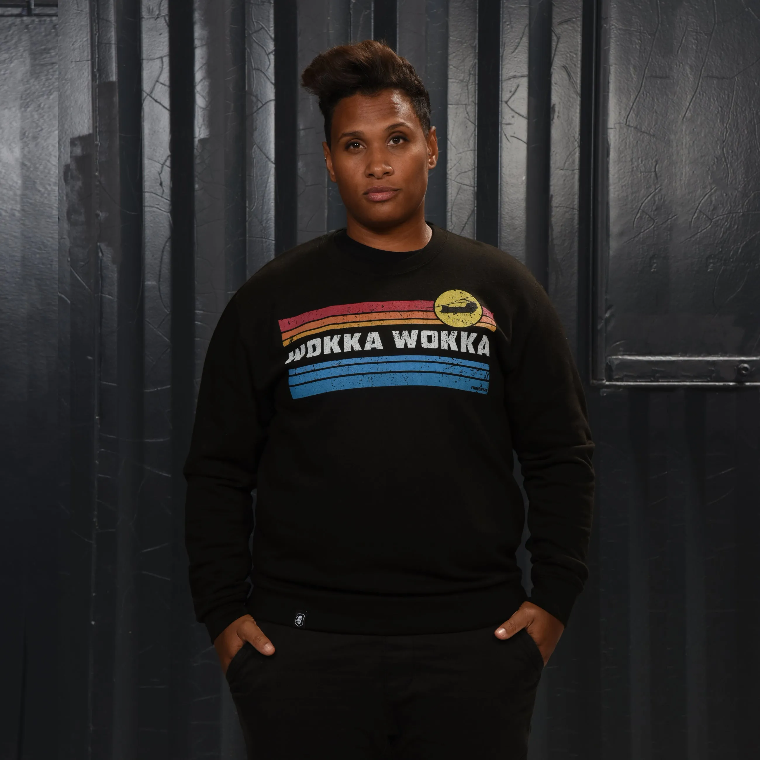 WOKKA WOKKA BLK SWEAT