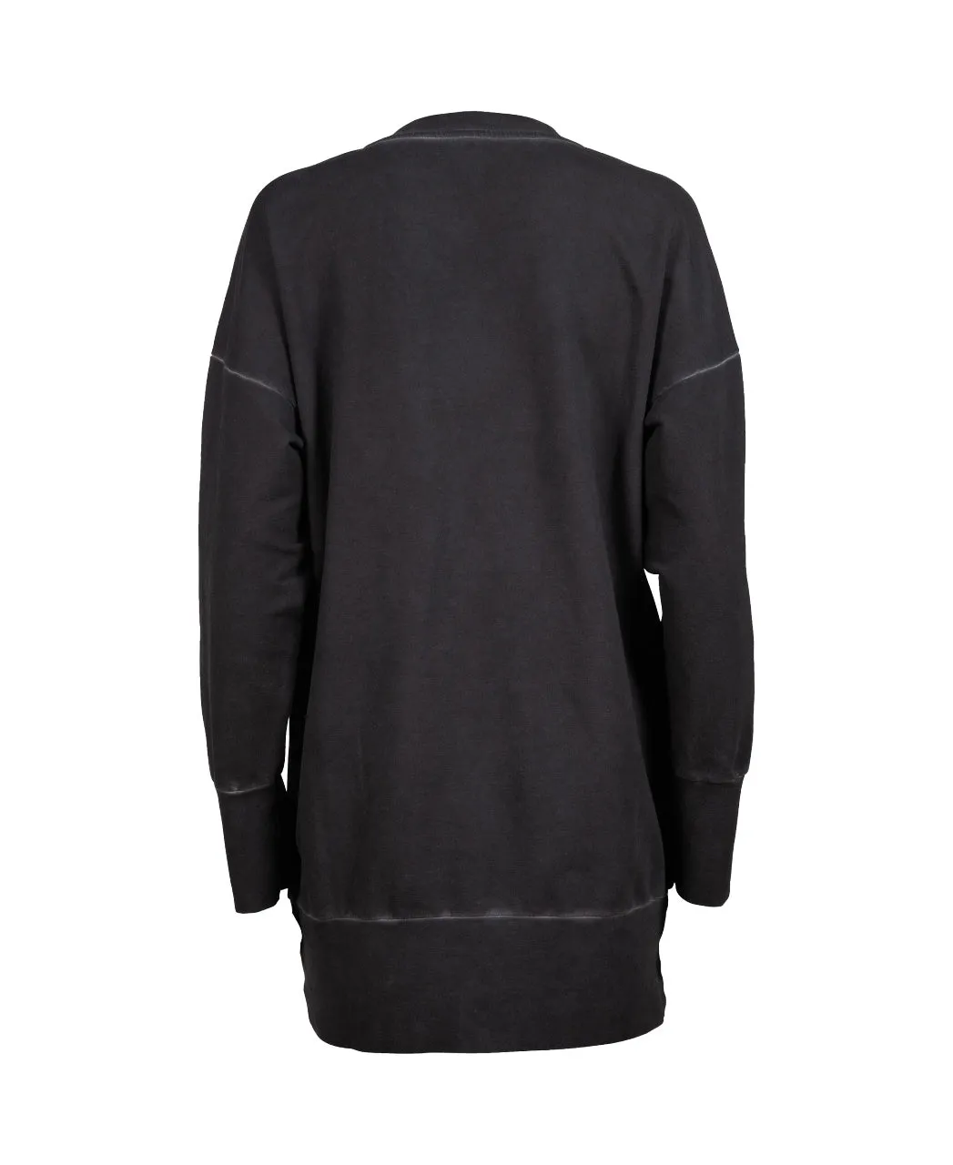 Women's Arena Icons Oversize Crew Delave-Black-White