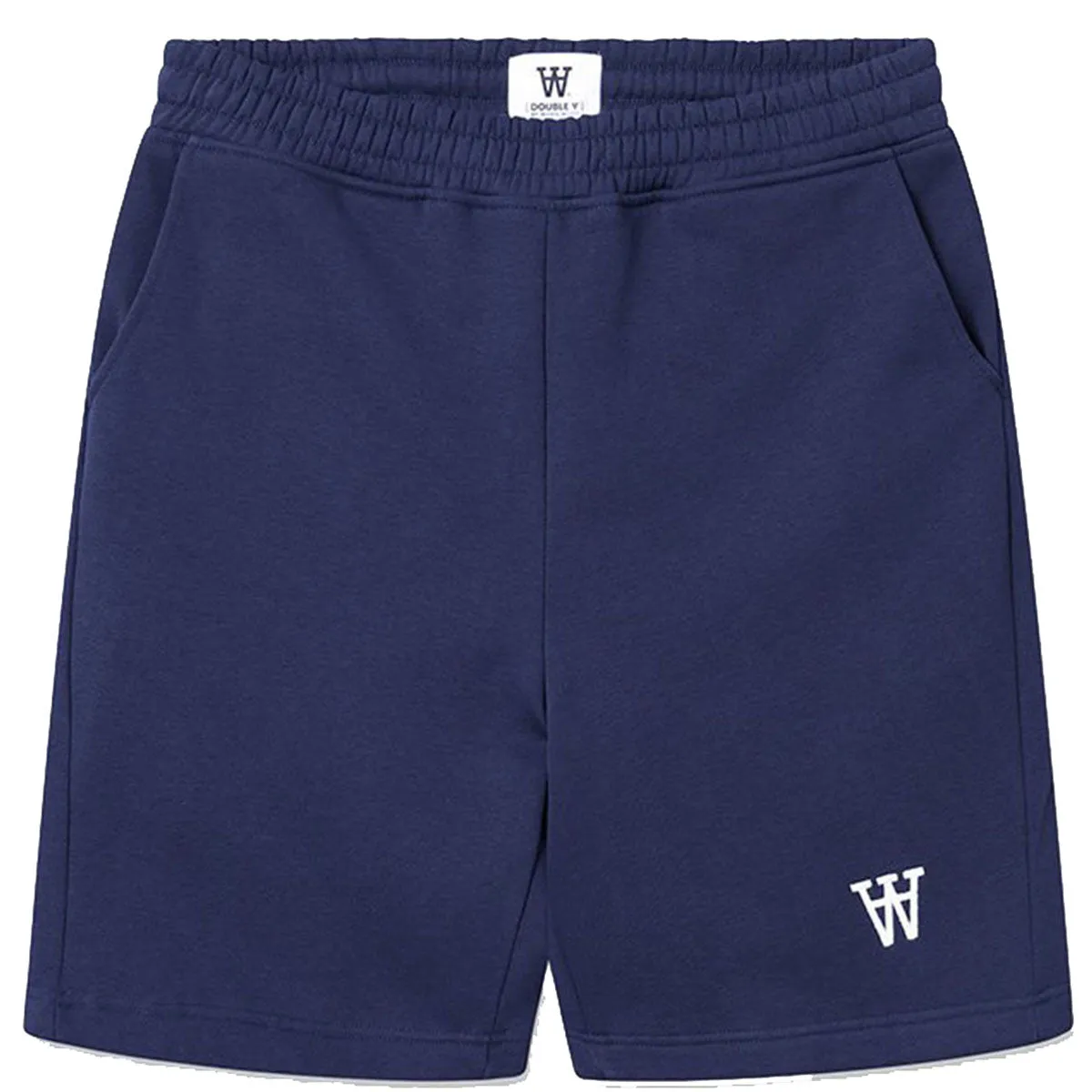 Wood Wood Jax AA Jogger Shorts Navy