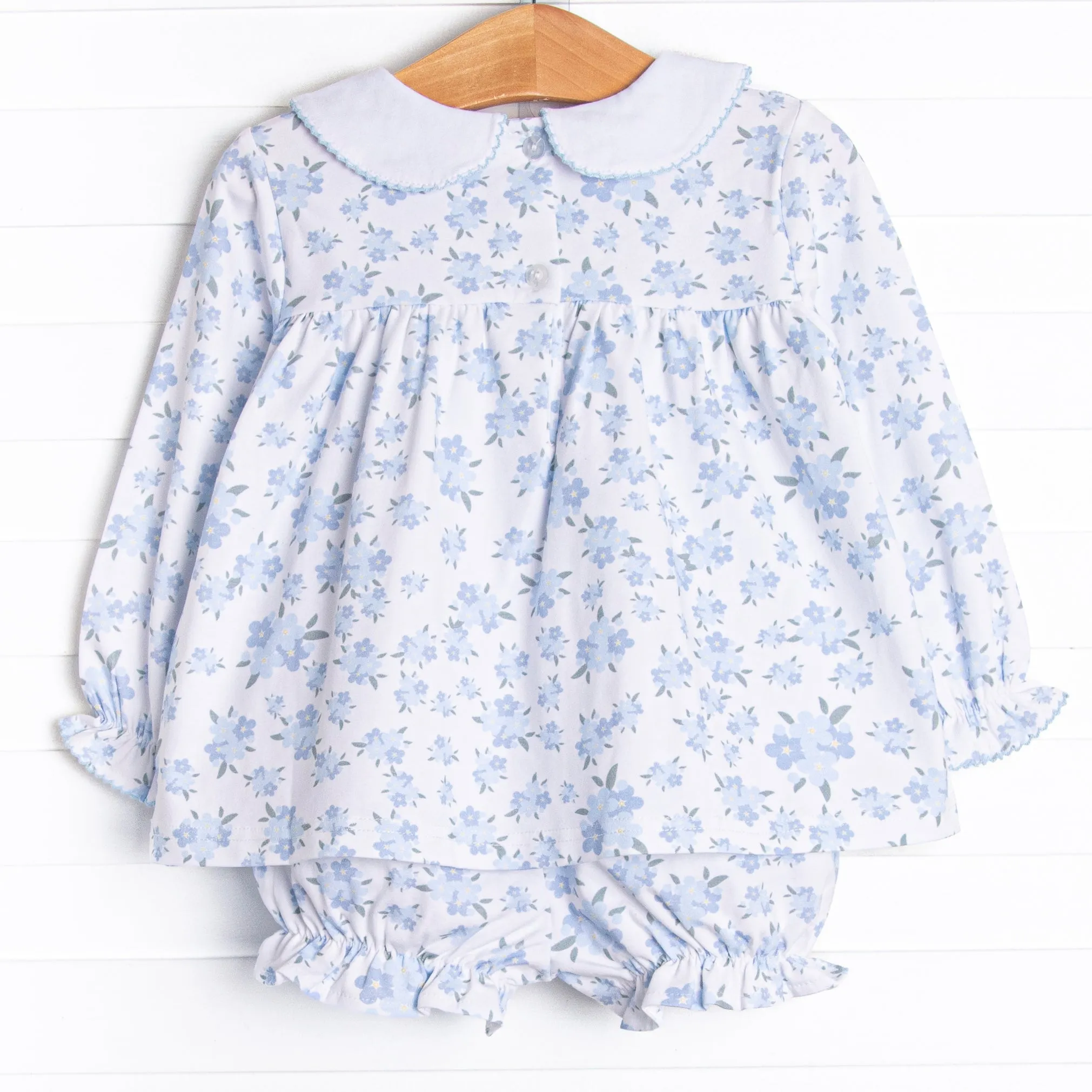 You Had Me at Hydrangea Bloomer Set, Blue